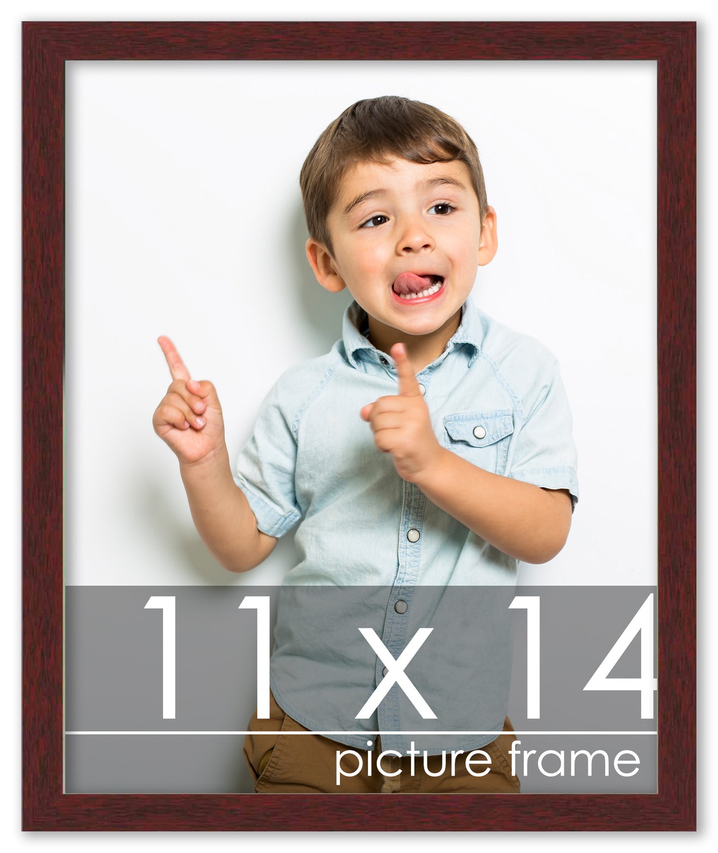 Traditional Mahogany Wood Picture Frame