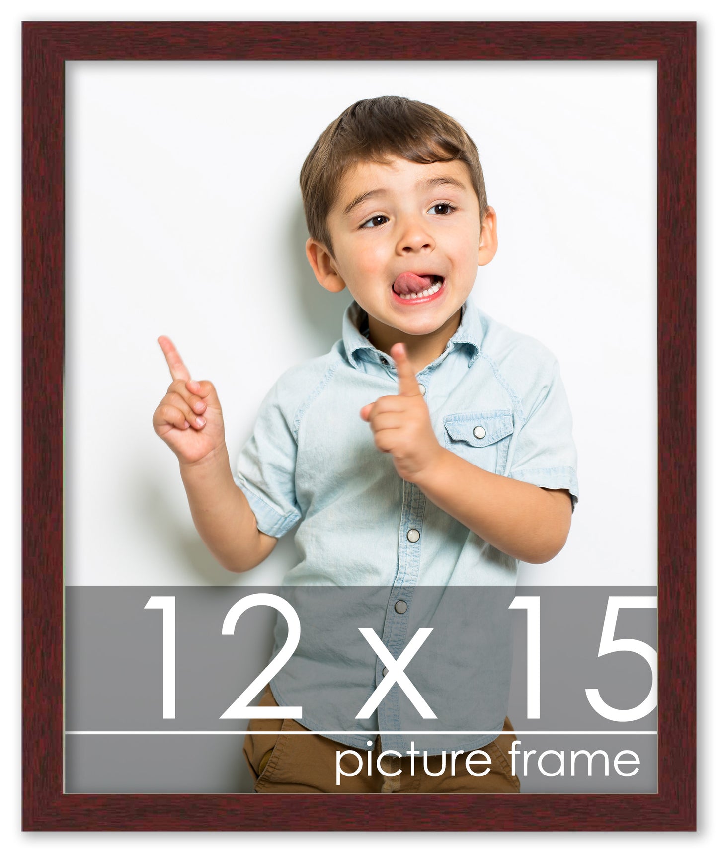 Traditional Mahogany Wood Picture Frame