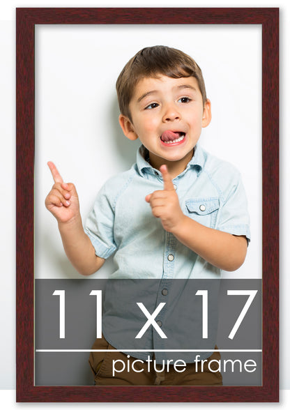 Traditional Mahogany Wood Picture Frame