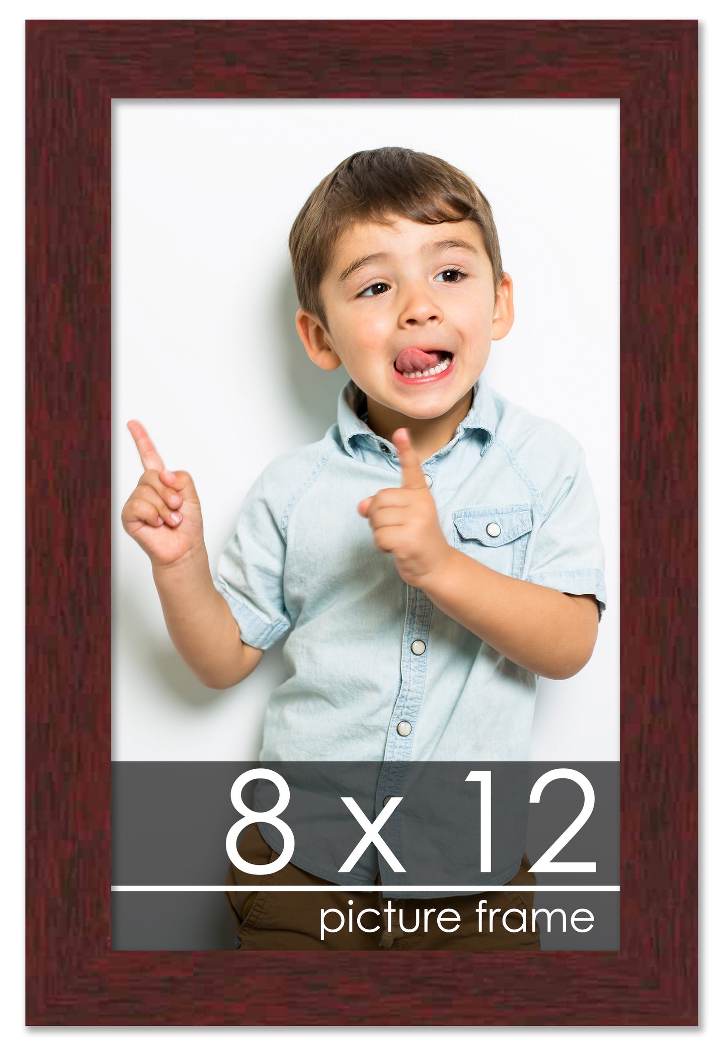 Traditional Mahogany Wood Picture Frame