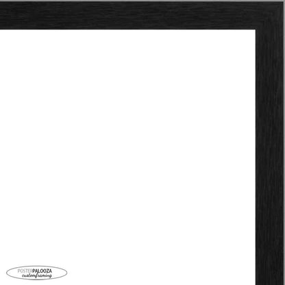 Traditional Black Wood Picture Frame