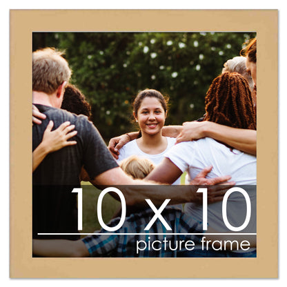 Traditional Natural Wood Picture Frame