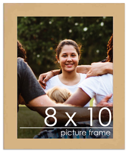 Traditional Natural Wood Picture Frame
