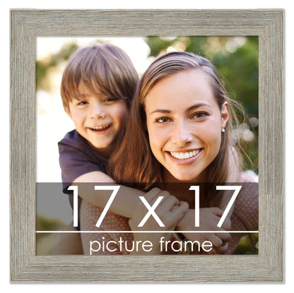 Distressed/Aged Contrast Grey Wood Picture Frame