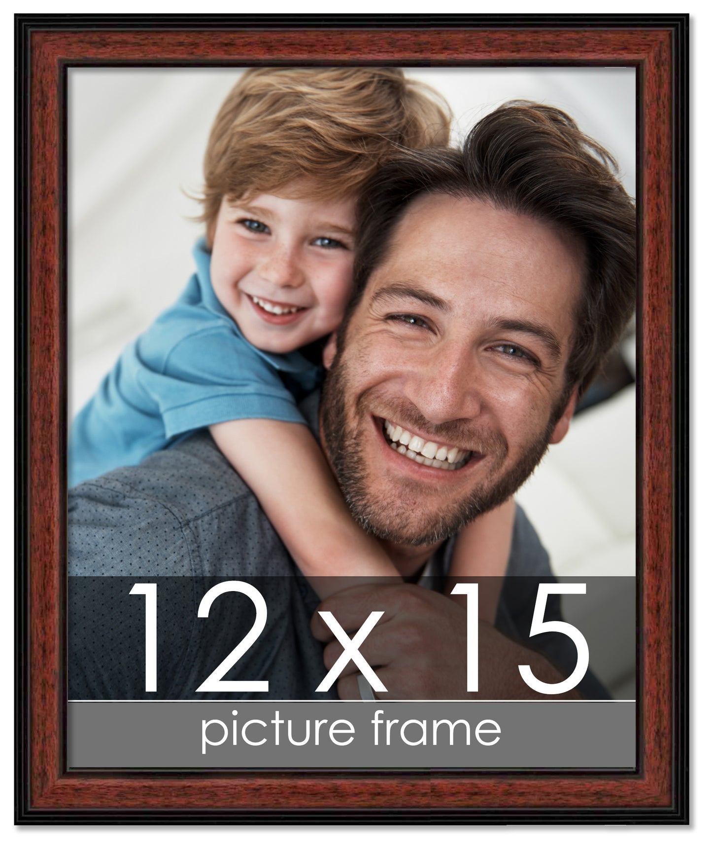Traditional Mahogany Wood Picture Frame