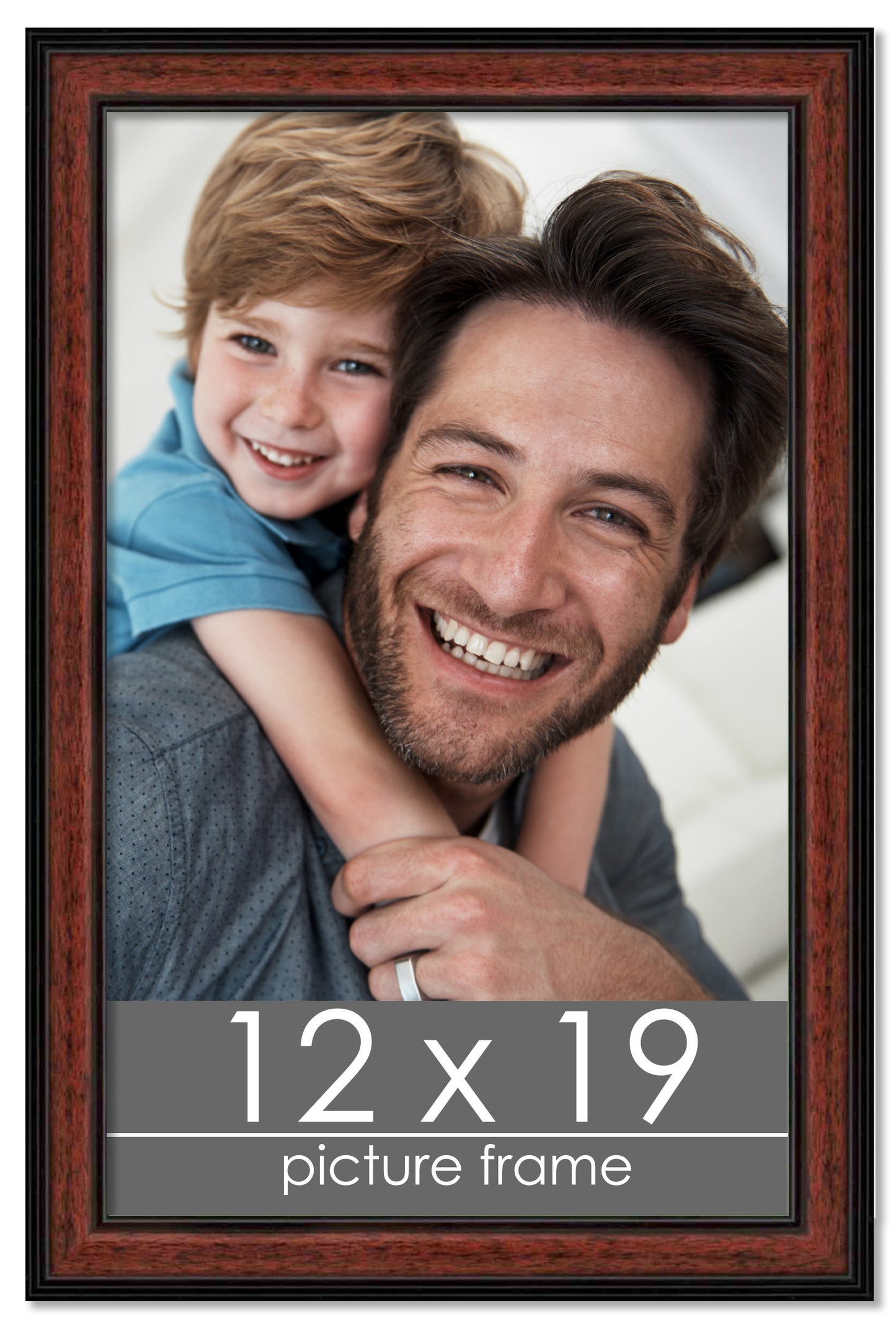Traditional Mahogany Wood Picture Frame