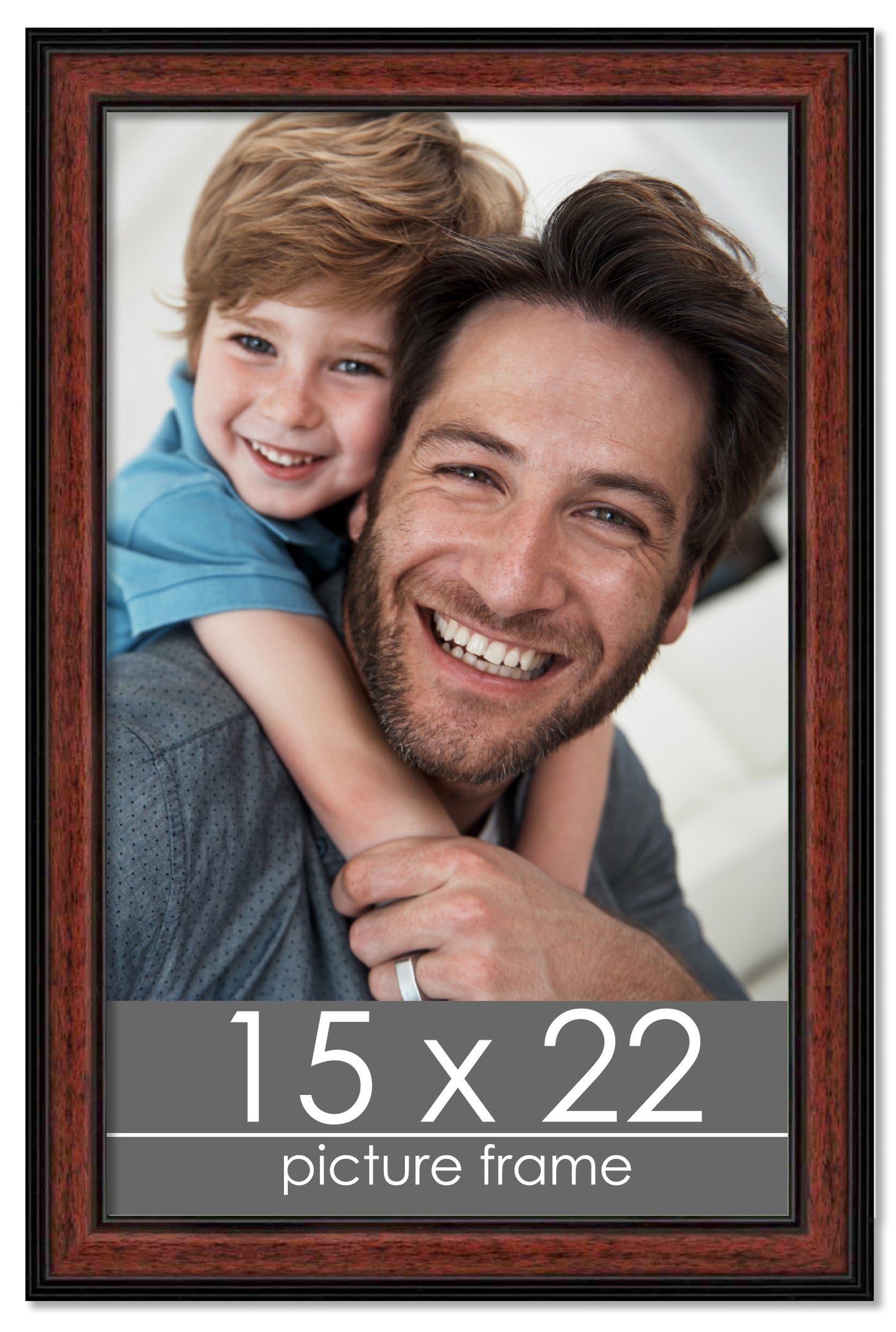 Traditional Mahogany Wood Picture Frame