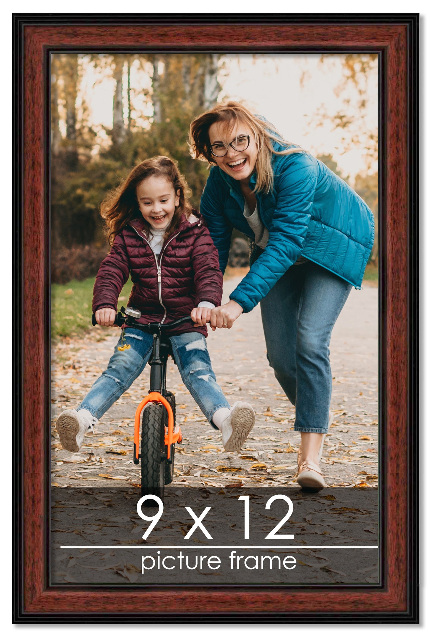 Traditional Mahogany Wood Picture Frame