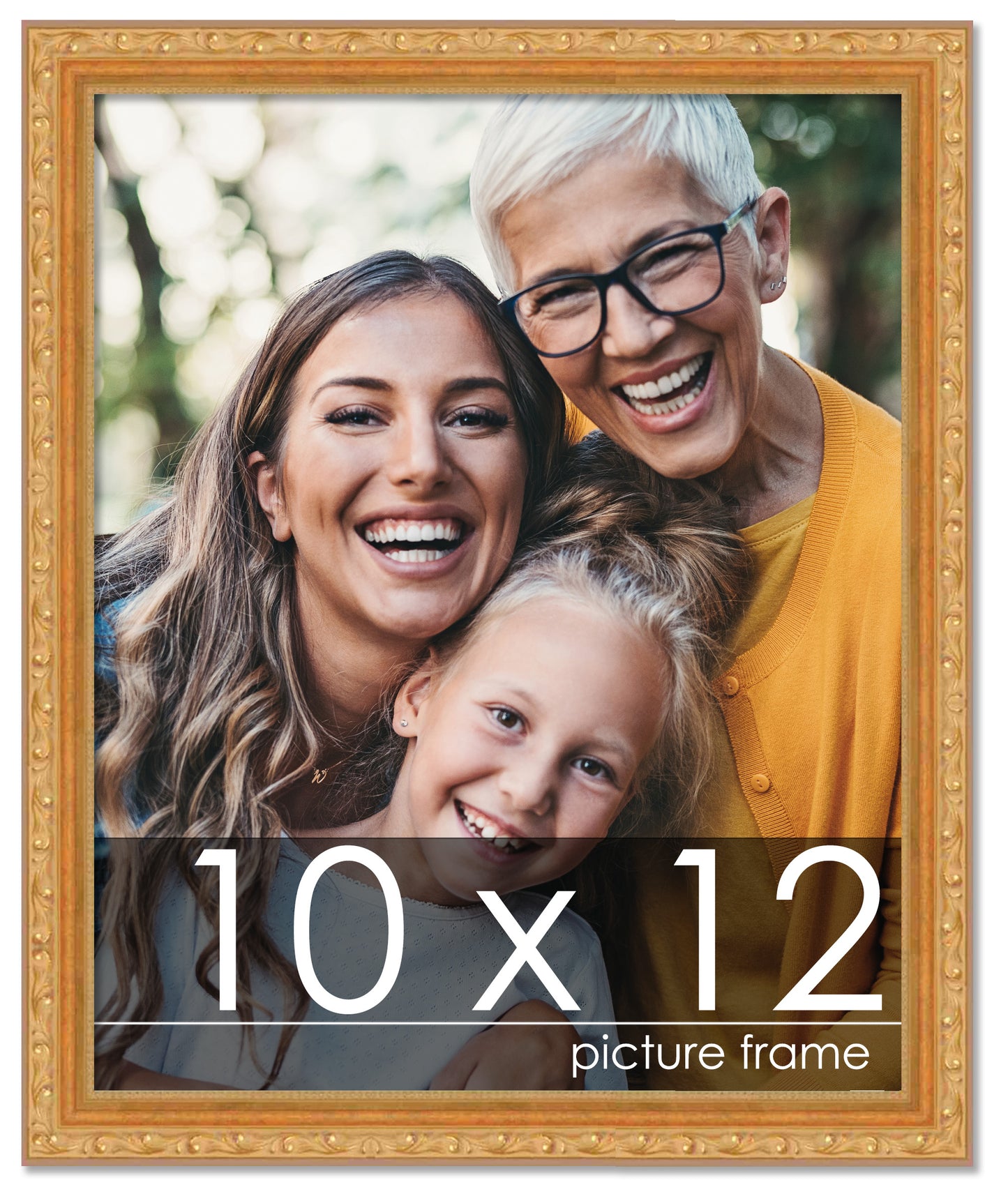 Traditional Gold Wood Picture Frame