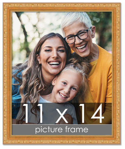 Traditional Gold Wood Picture Frame