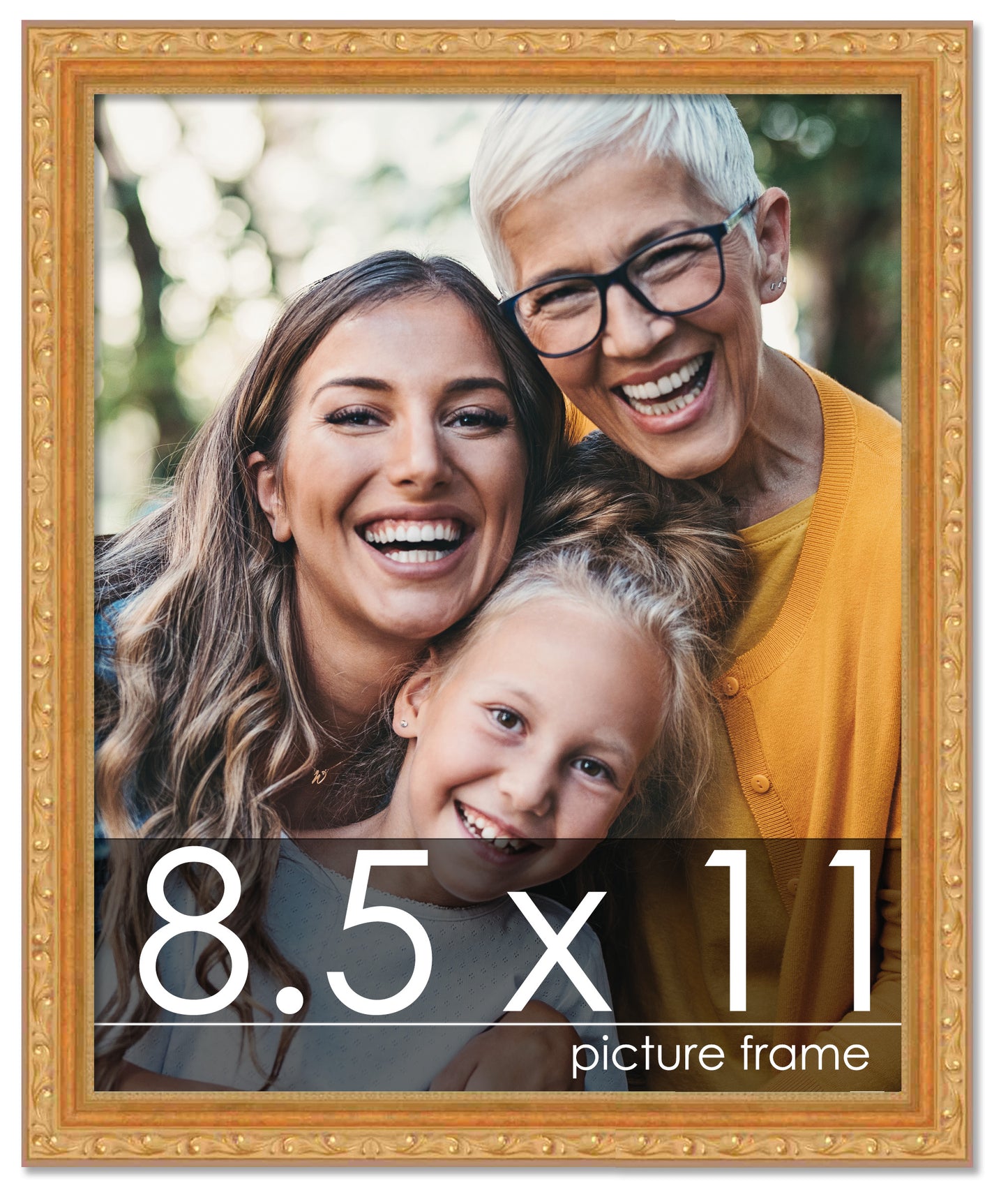 Traditional Gold Wood Picture Frame