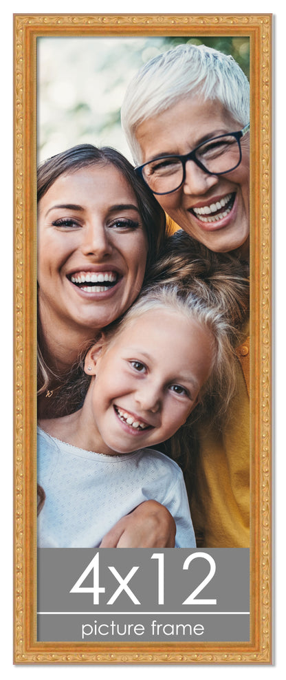 Traditional Gold Wood Picture Frame