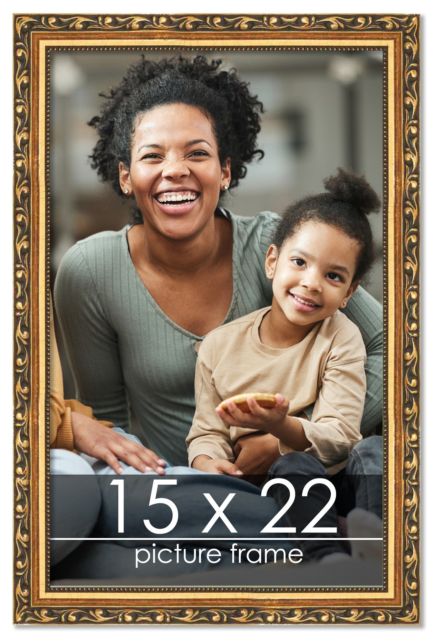 Traditional Gold Wood Picture Frame