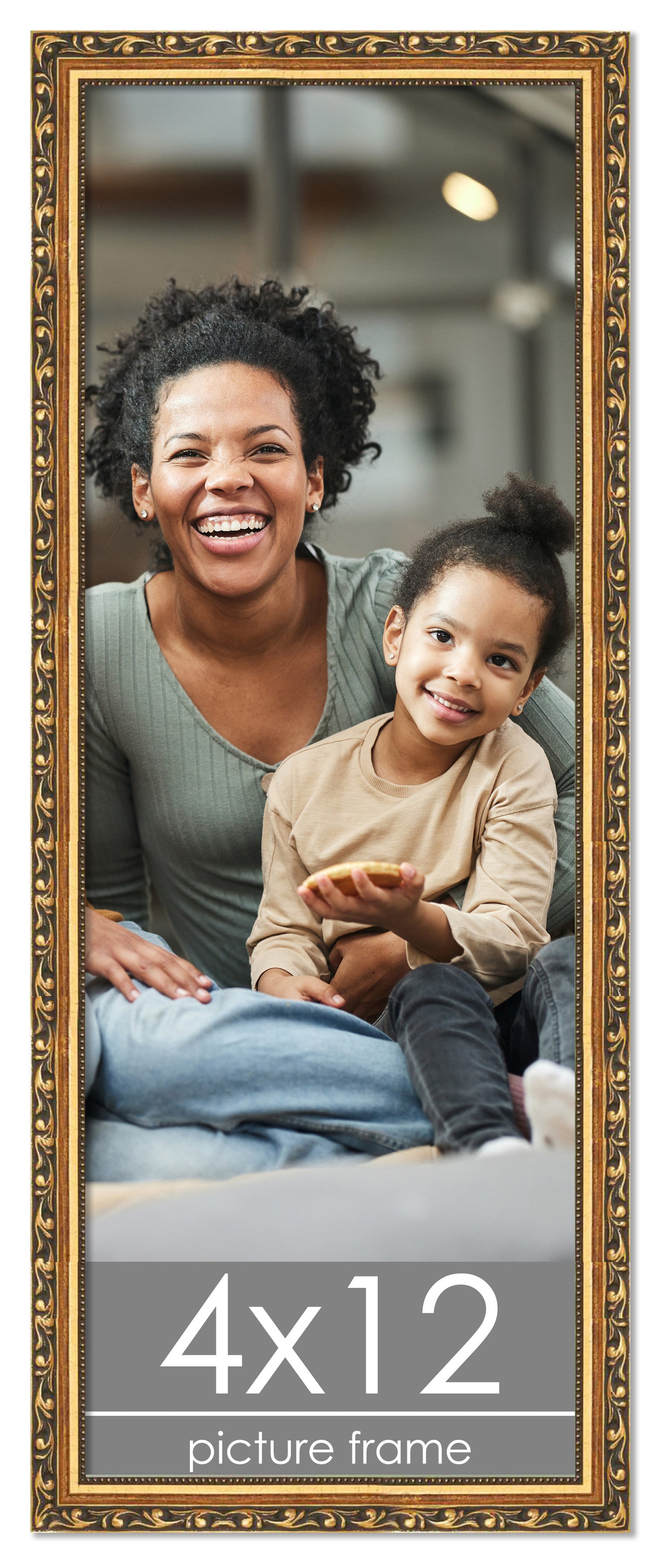 Traditional Gold Wood Picture Frame