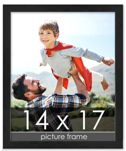 Lacquer Black Wood Picture Frame