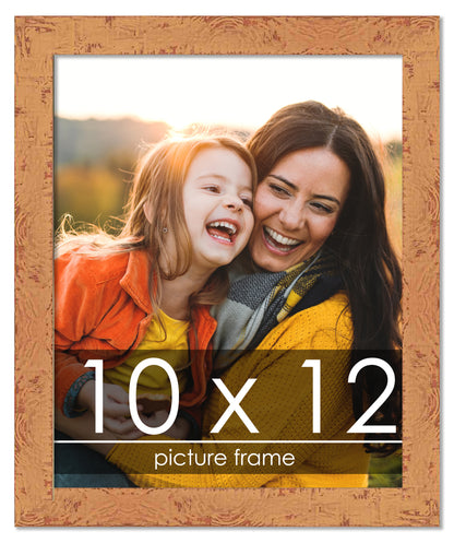 Shabby Chic Orange Picture Frame