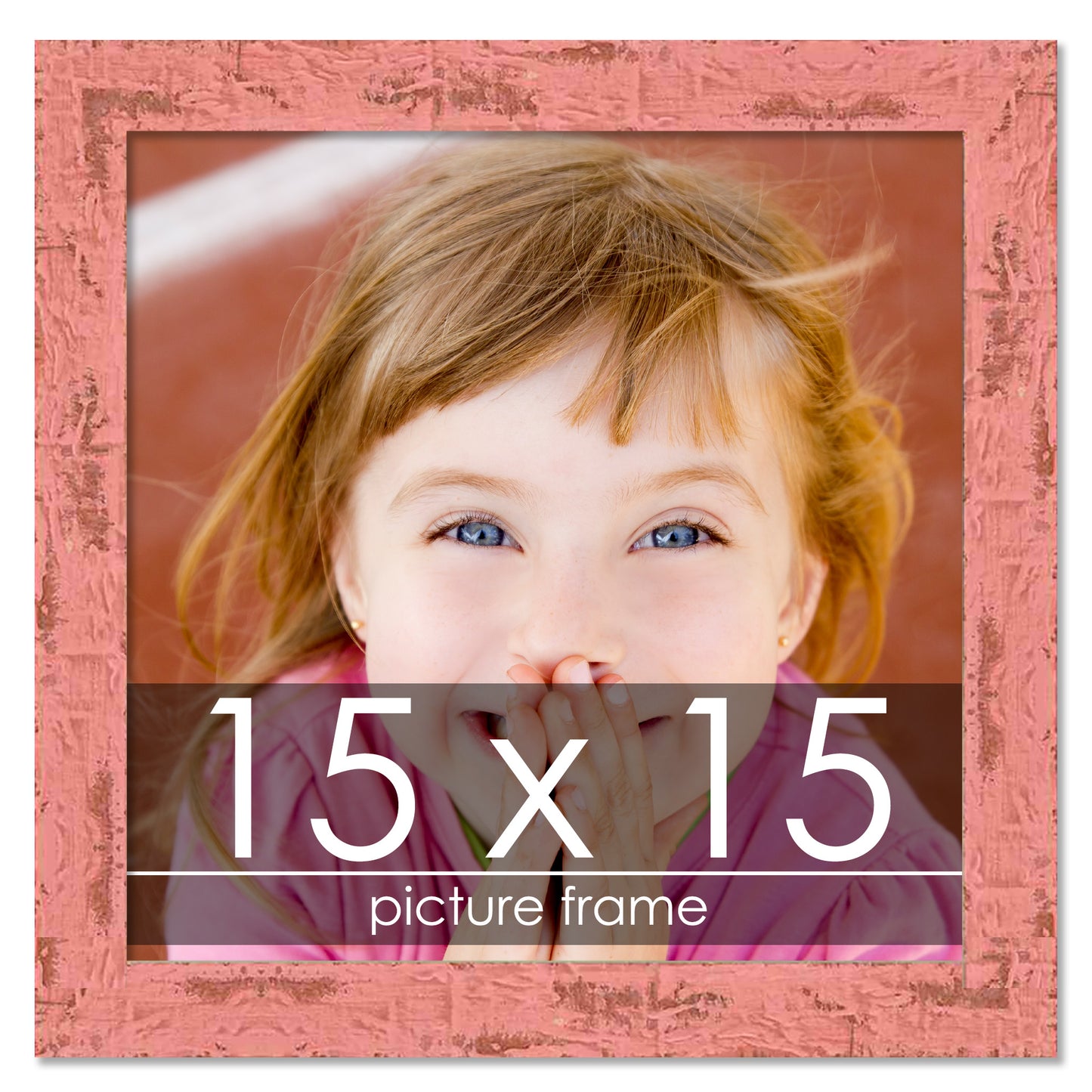 Shabby Chic Pink Wood Picture Frame