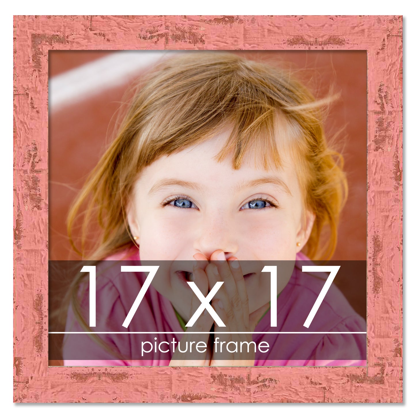 Shabby Chic Pink Wood Picture Frame