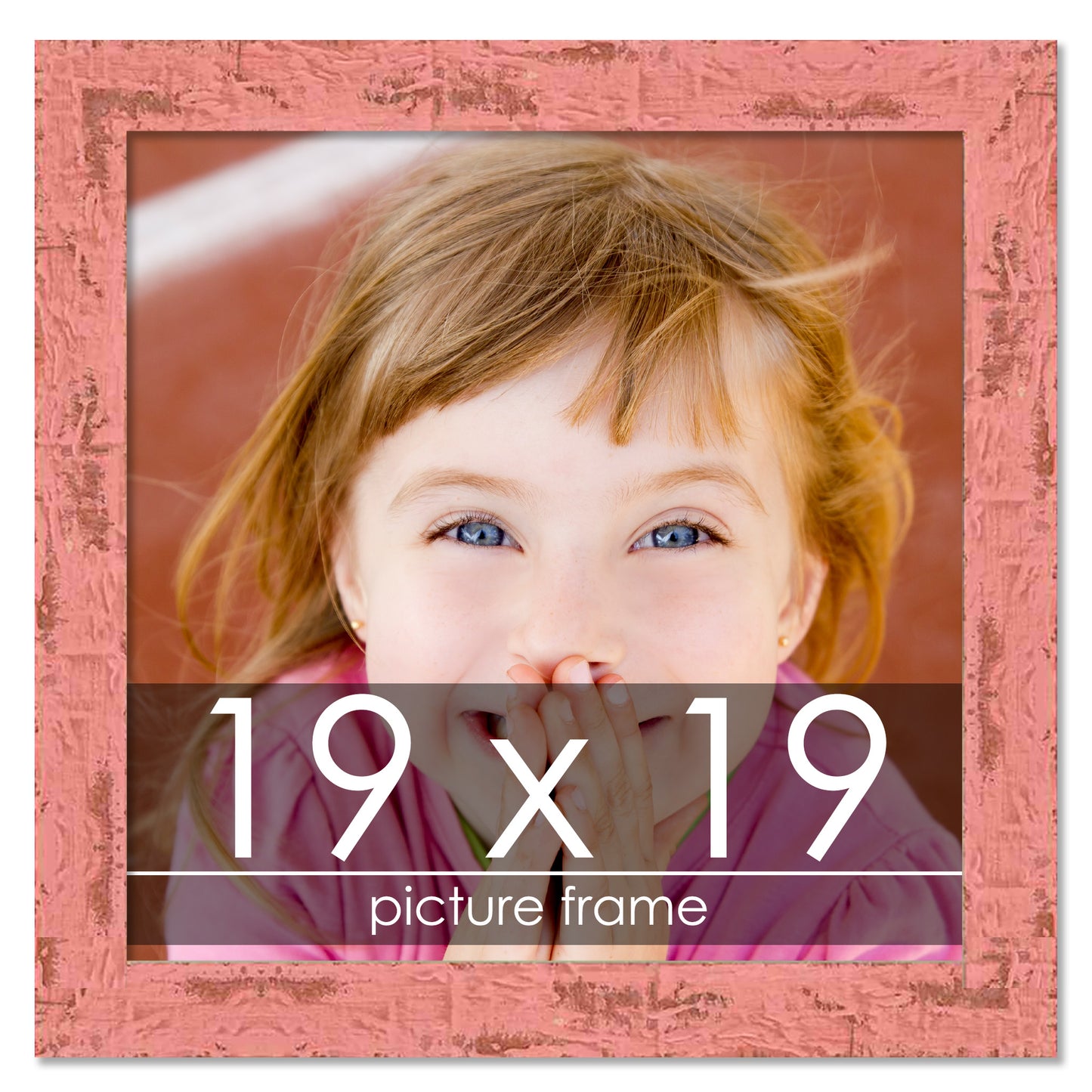Shabby Chic Pink Wood Picture Frame