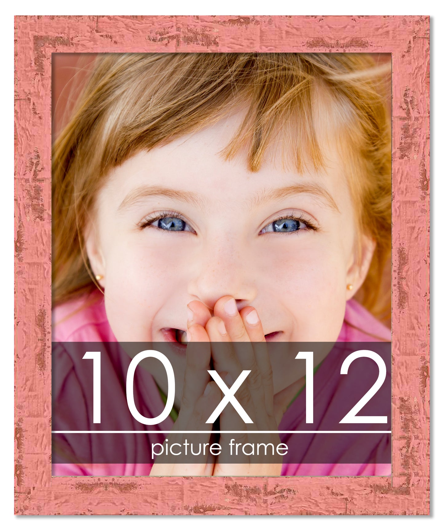 Shabby Chic Pink Wood Picture Frame