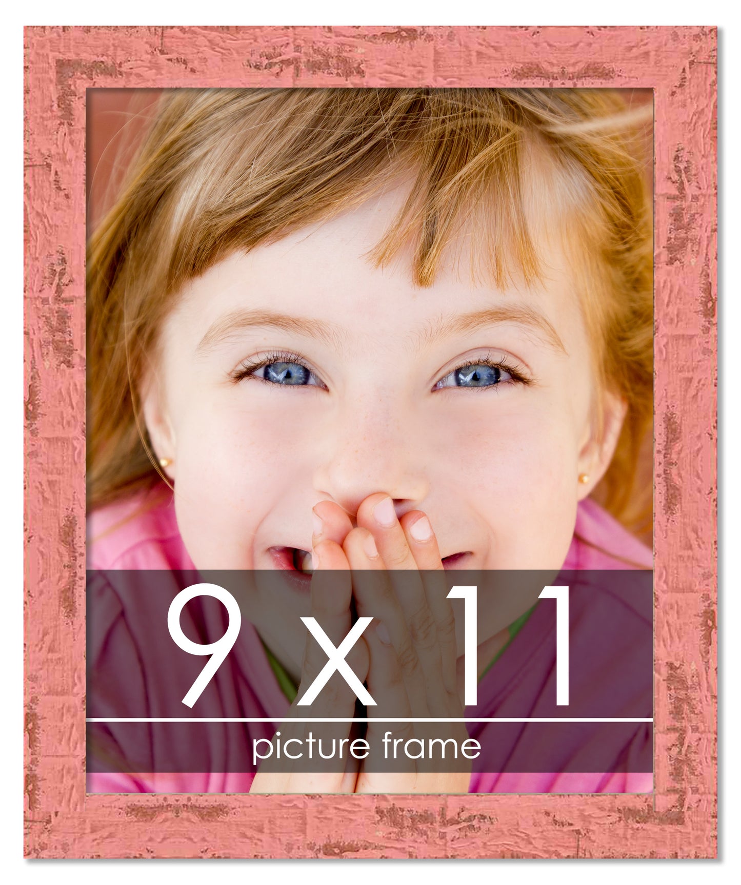 Shabby Chic Pink Wood Picture Frame