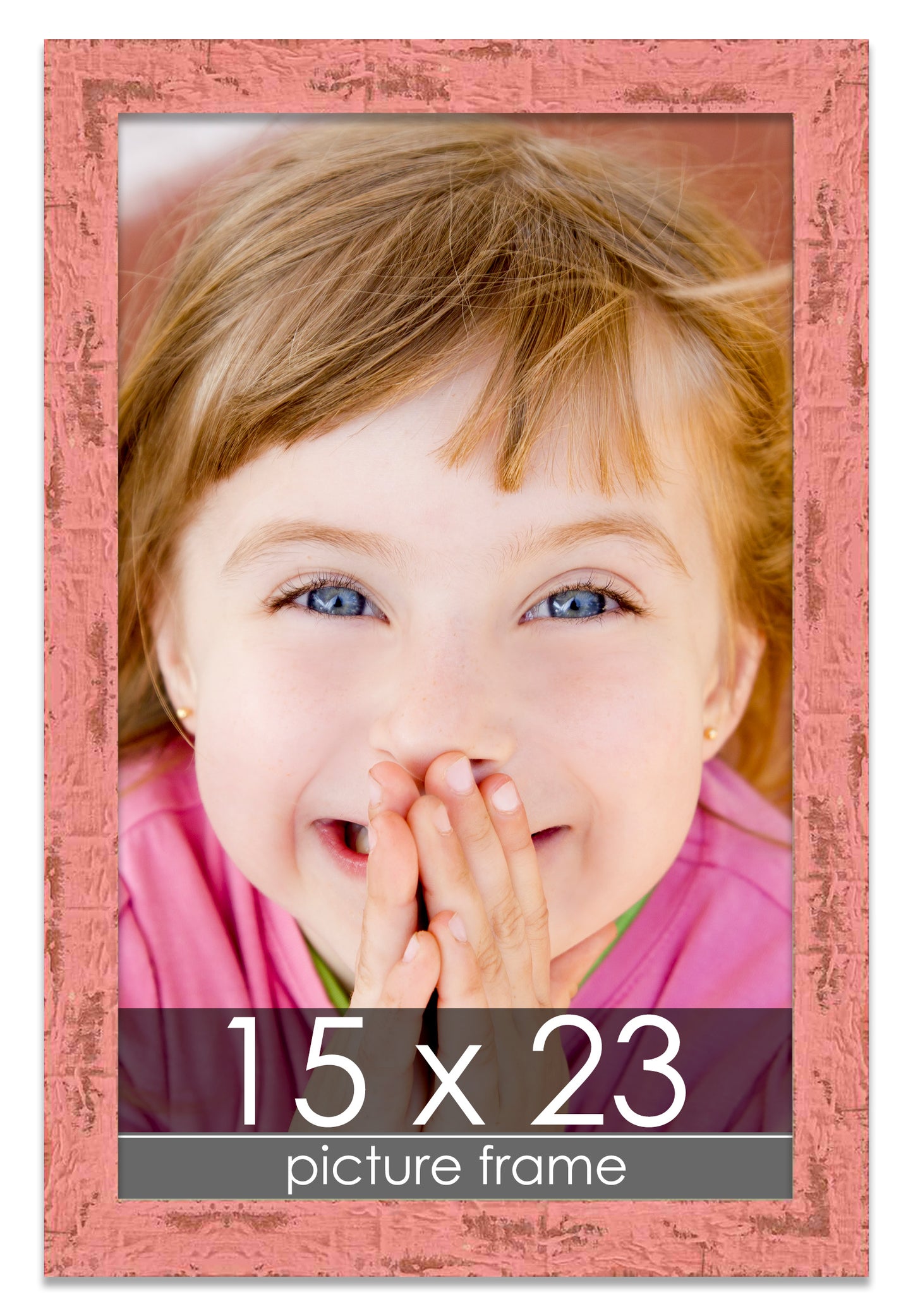 Shabby Chic Pink Wood Picture Frame