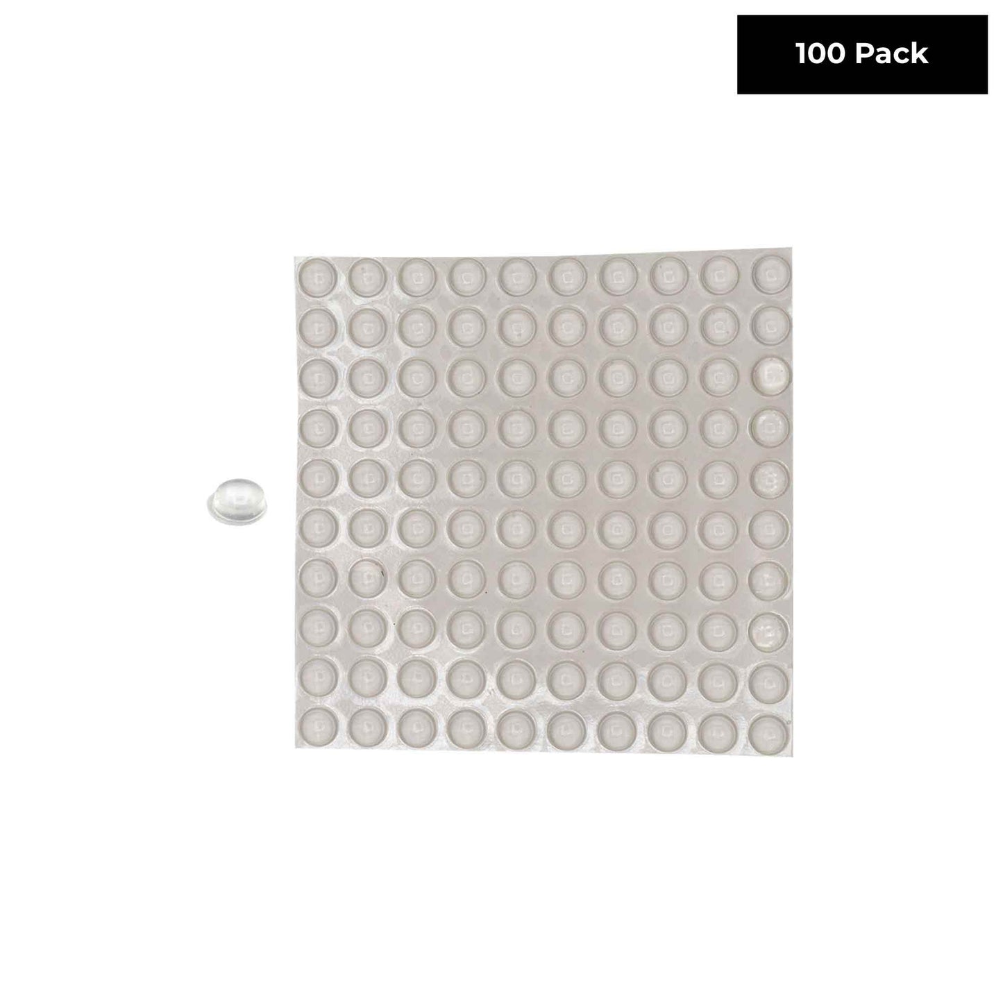 Self Stick Clear Silicone Protective Wall Bumpers