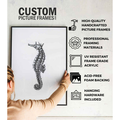 Bamboo Walnut Wood Picture Frame (Bornea)