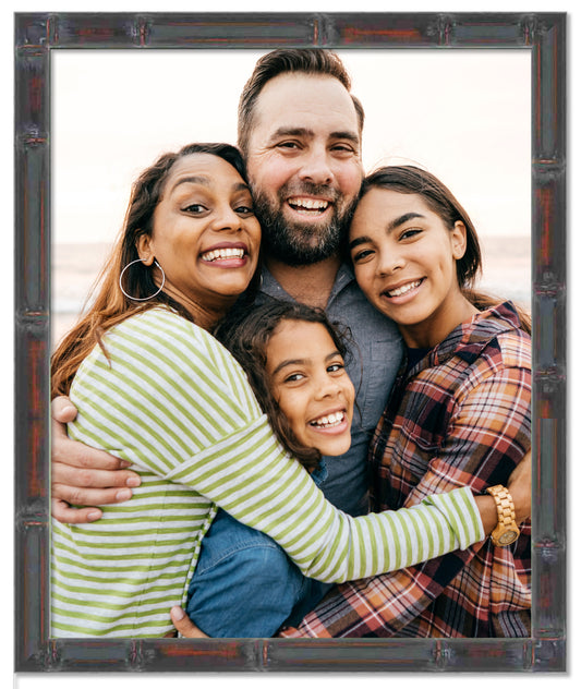 Bamboo Walnut Wood Picture Frame (Bornea)
