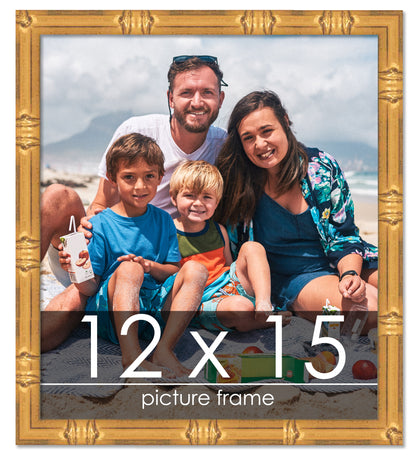 Bamboo Gold Wood Picture Frame