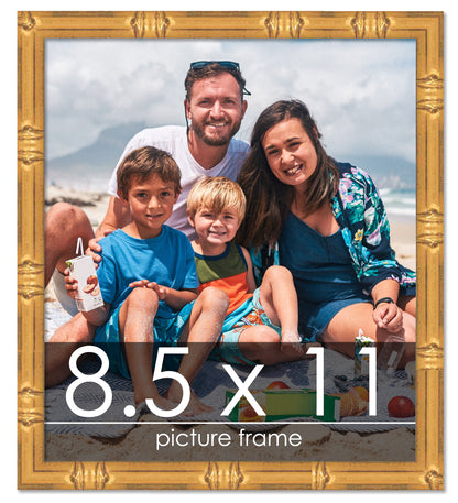 Bamboo Gold Wood Picture Frame