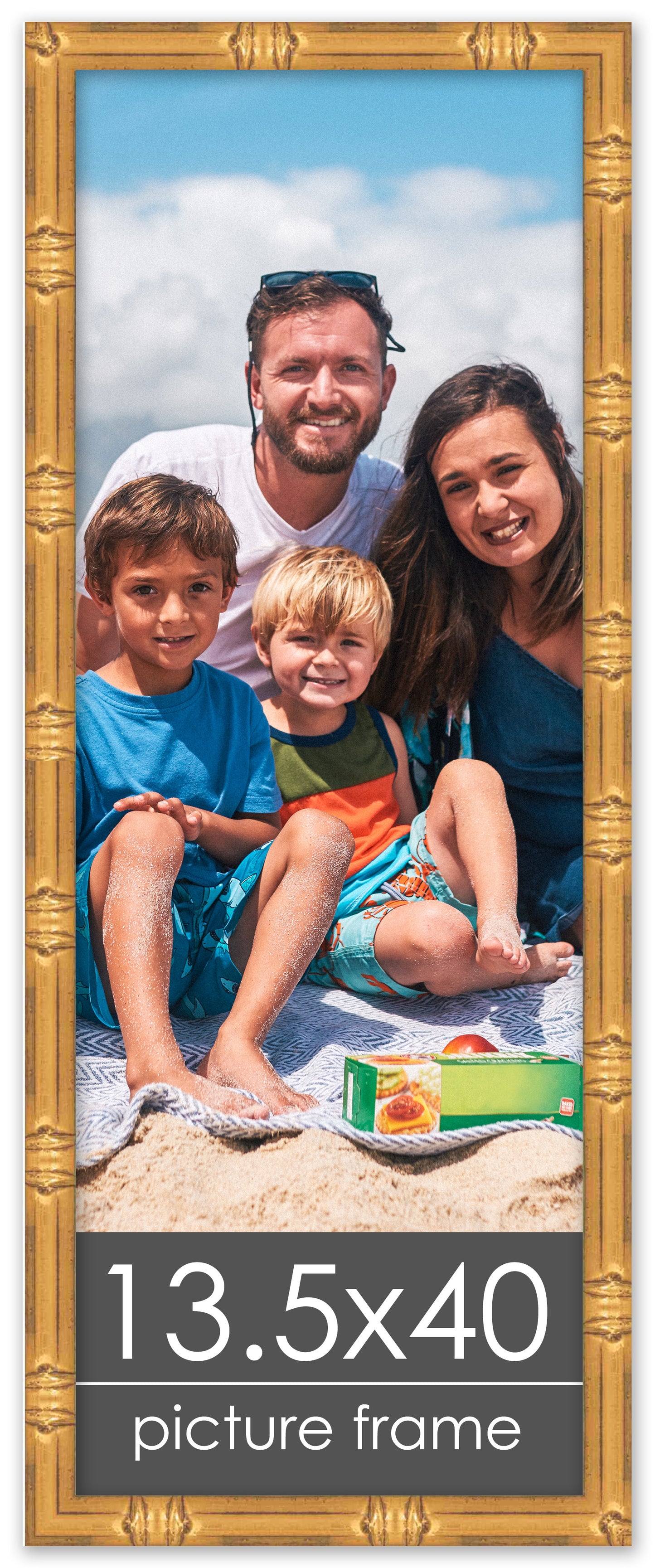 Bamboo Gold Wood Picture Frame