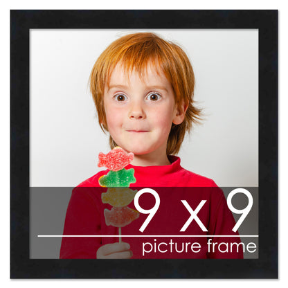 Contemporary Black Wood Picture Frame
