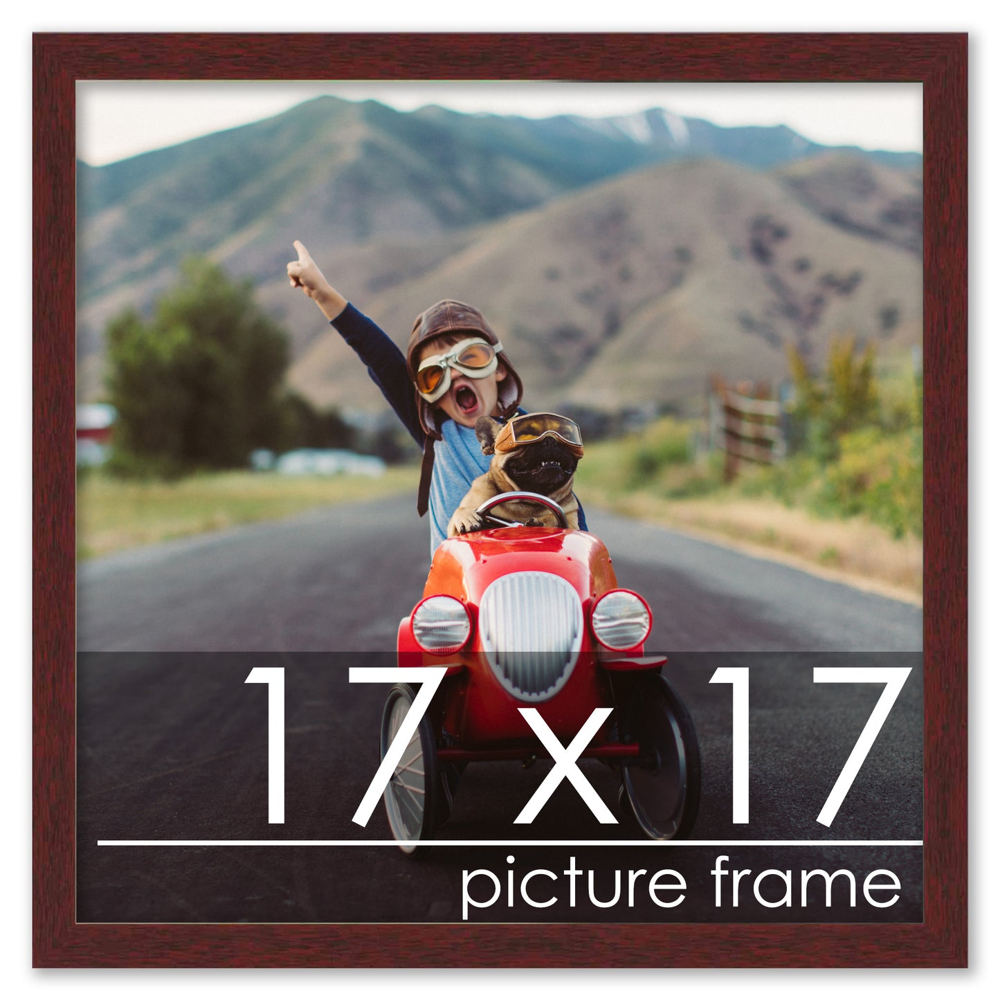 Traditional Walnut Wood Picture Frame