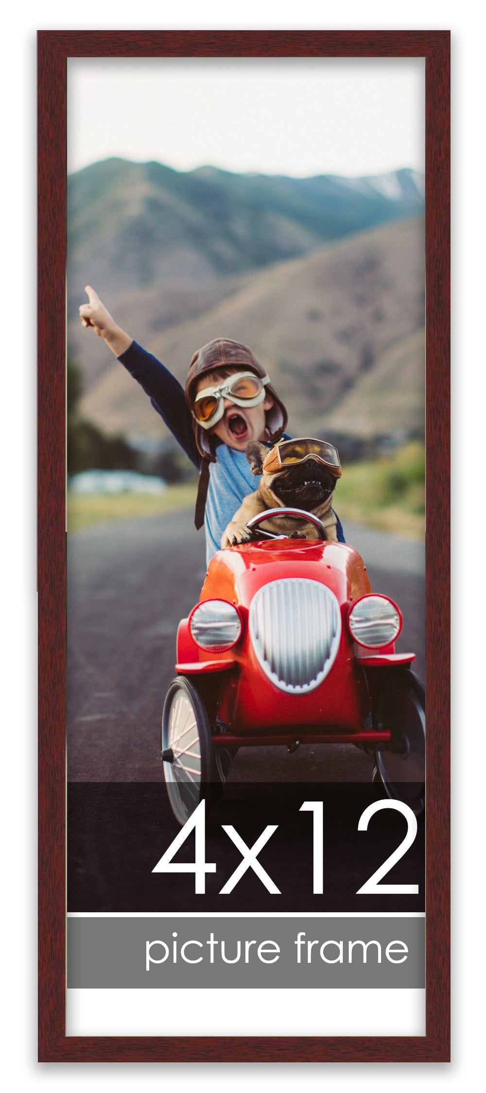 Traditional Walnut Wood Picture Frame