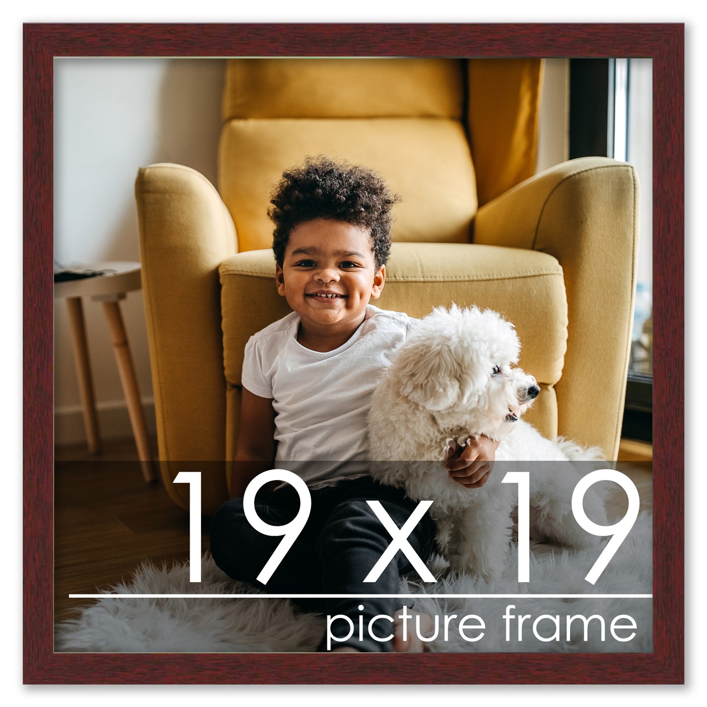 Traditional Mahogany Wood Picture Frame