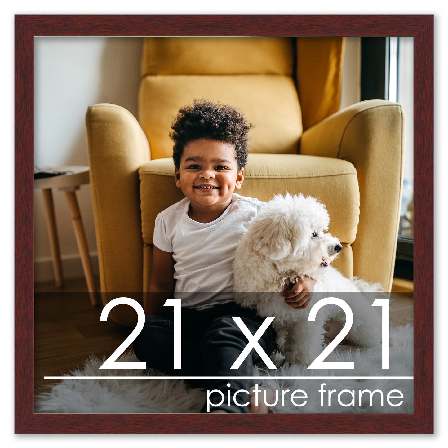 Traditional Mahogany Wood Picture Frame