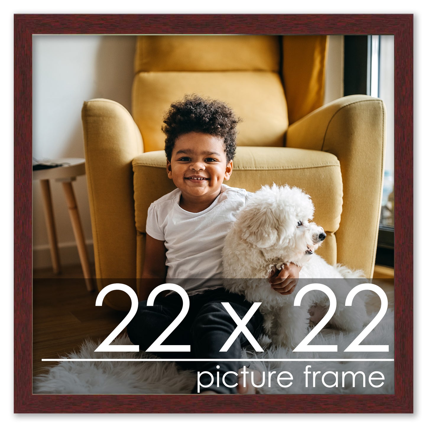 Traditional Mahogany Wood Picture Frame