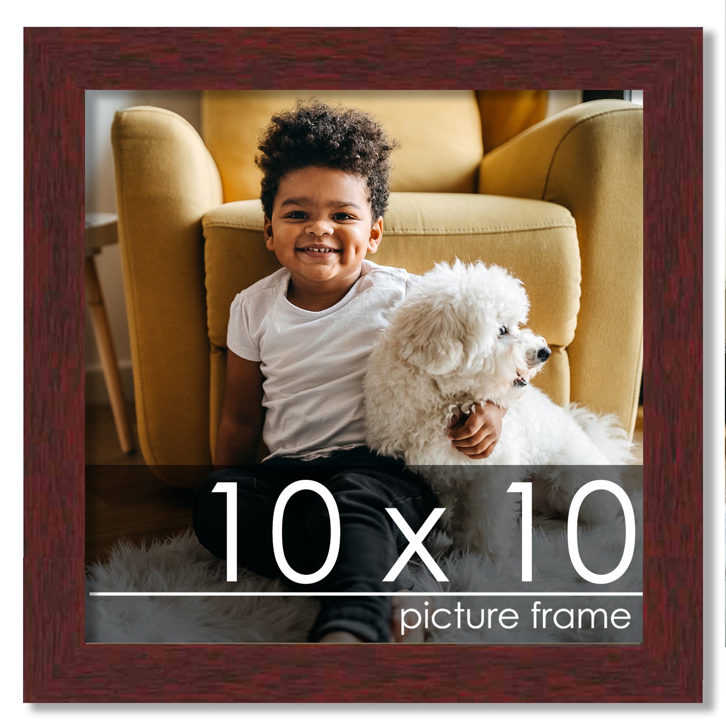 Traditional Mahogany Wood Picture Frame