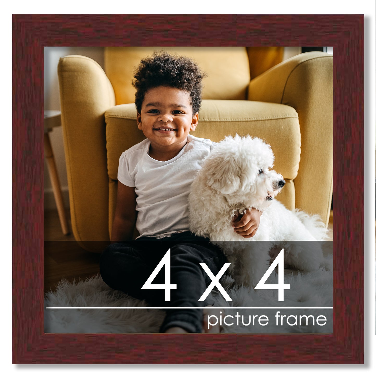 Traditional Mahogany Wood Picture Frame