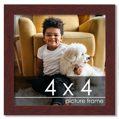 Traditional Mahogany Wood Picture Frame