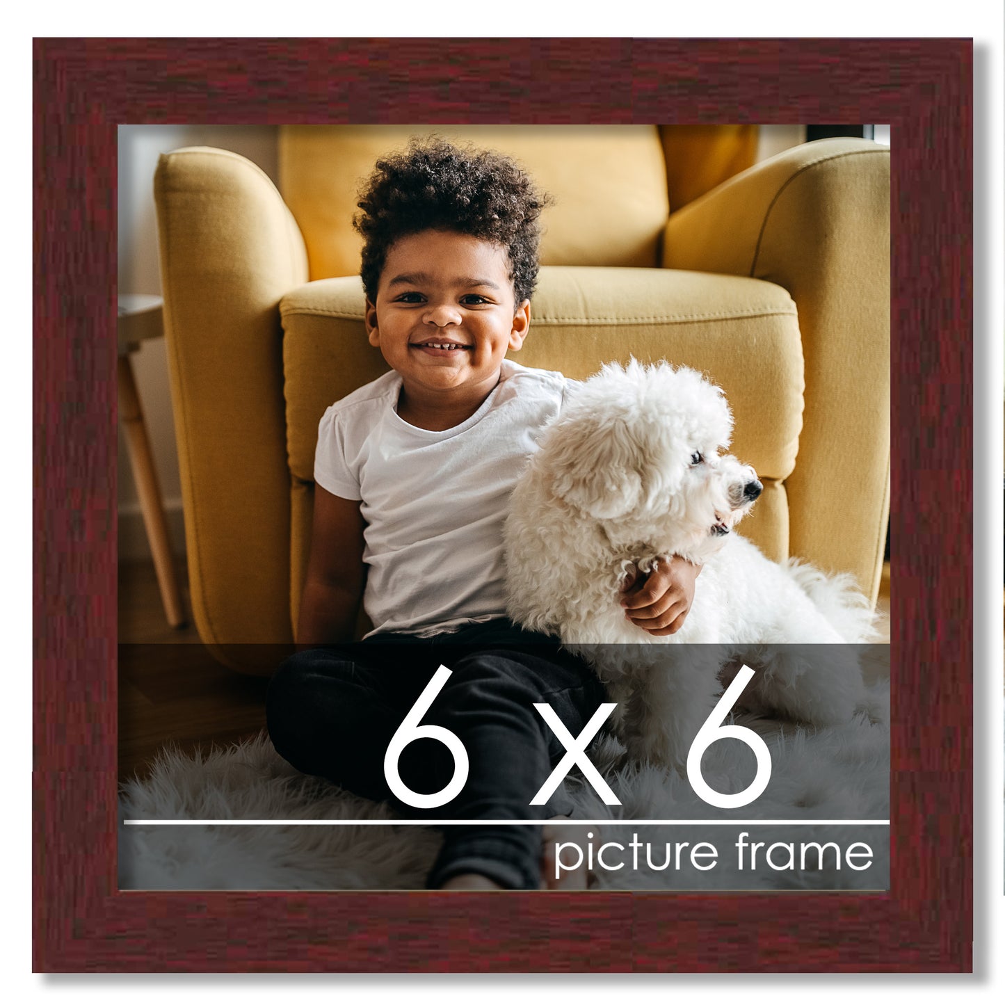 Traditional Mahogany Wood Picture Frame