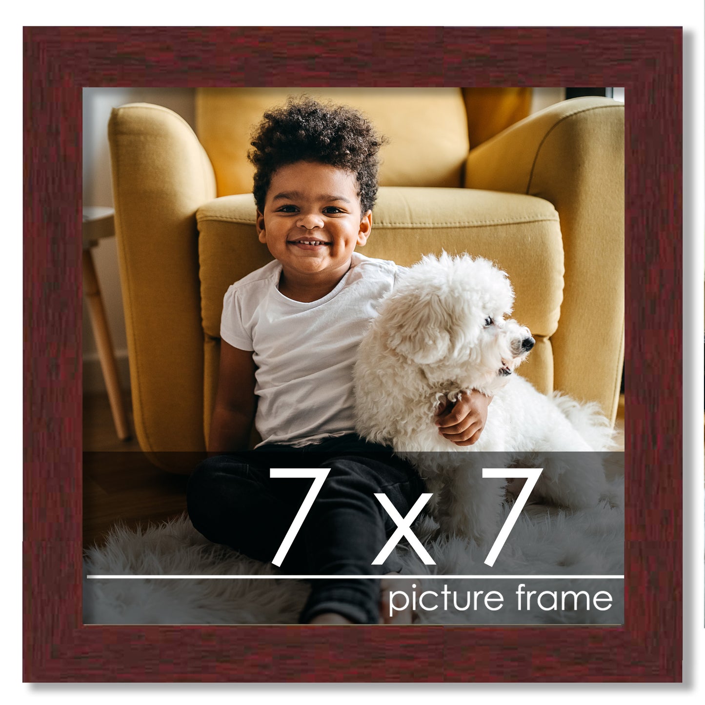 Traditional Mahogany Wood Picture Frame