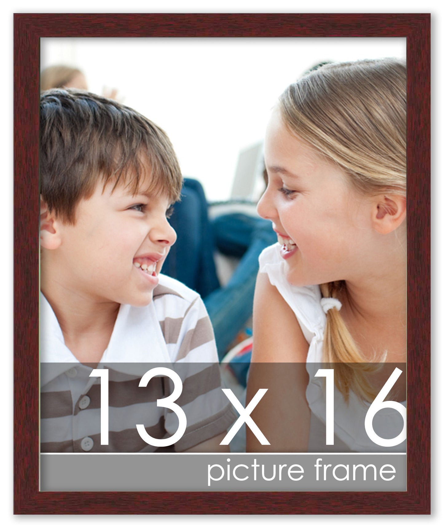 Traditional Mahogany Wood Picture Frame