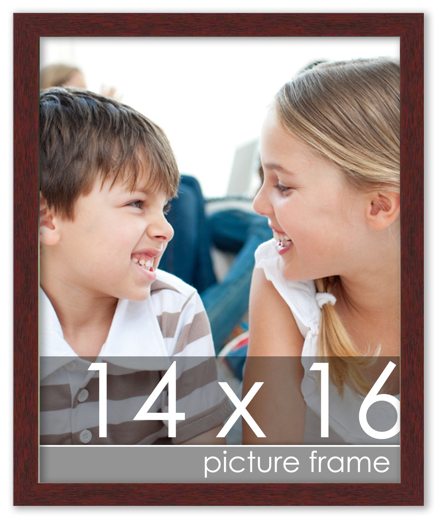 Traditional Mahogany Wood Picture Frame