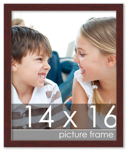 Traditional Mahogany Wood Picture Frame