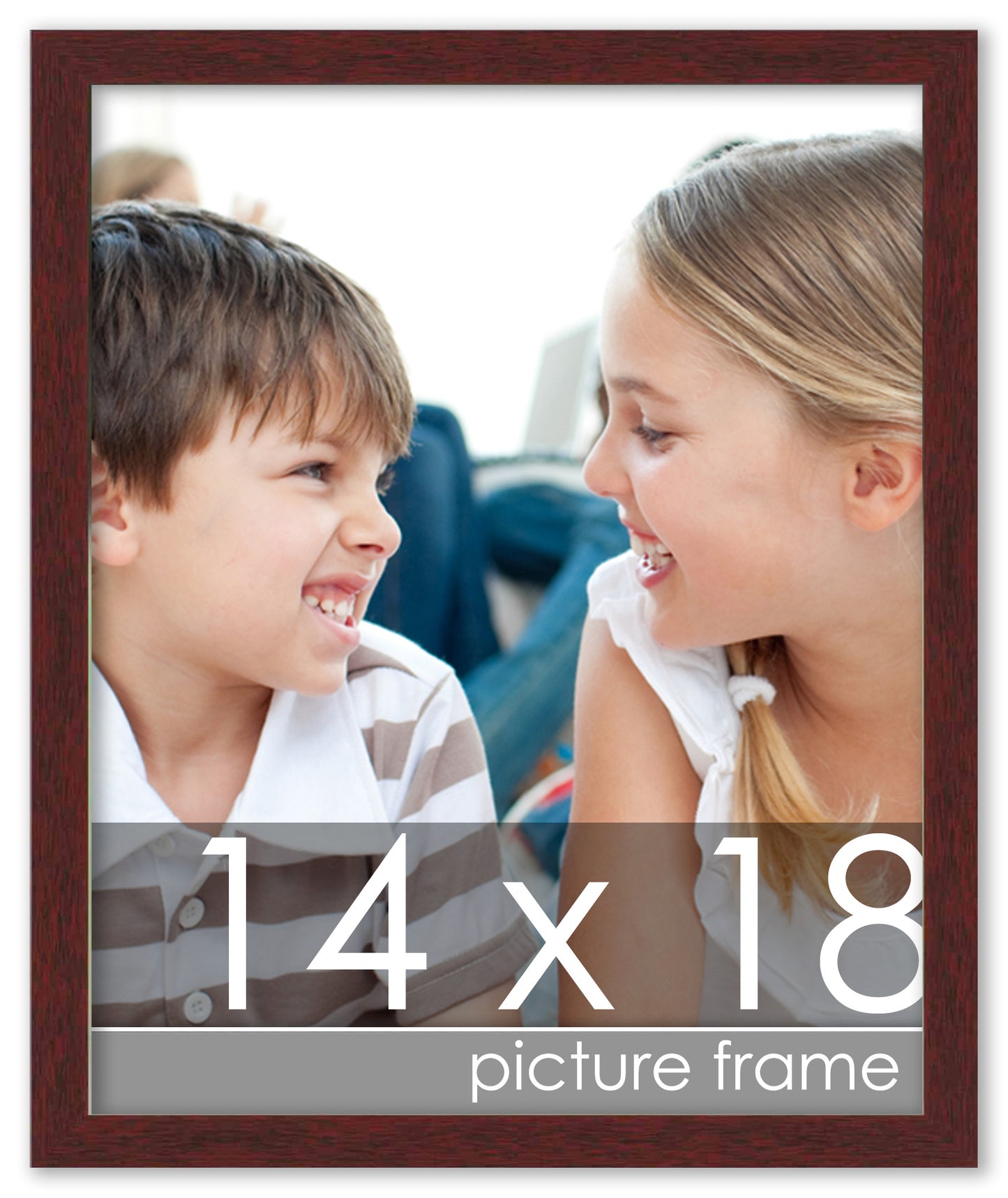 Traditional Mahogany Wood Picture Frame