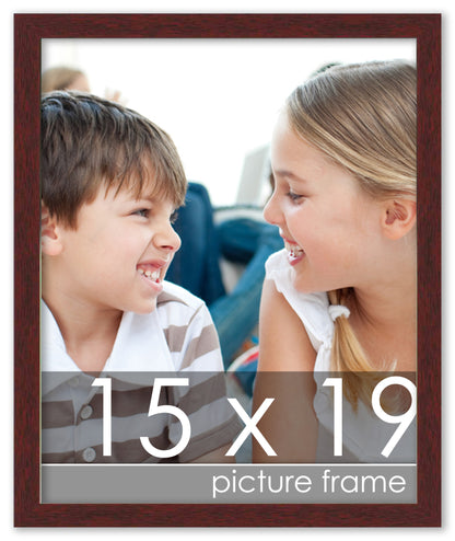 Traditional Mahogany Wood Picture Frame