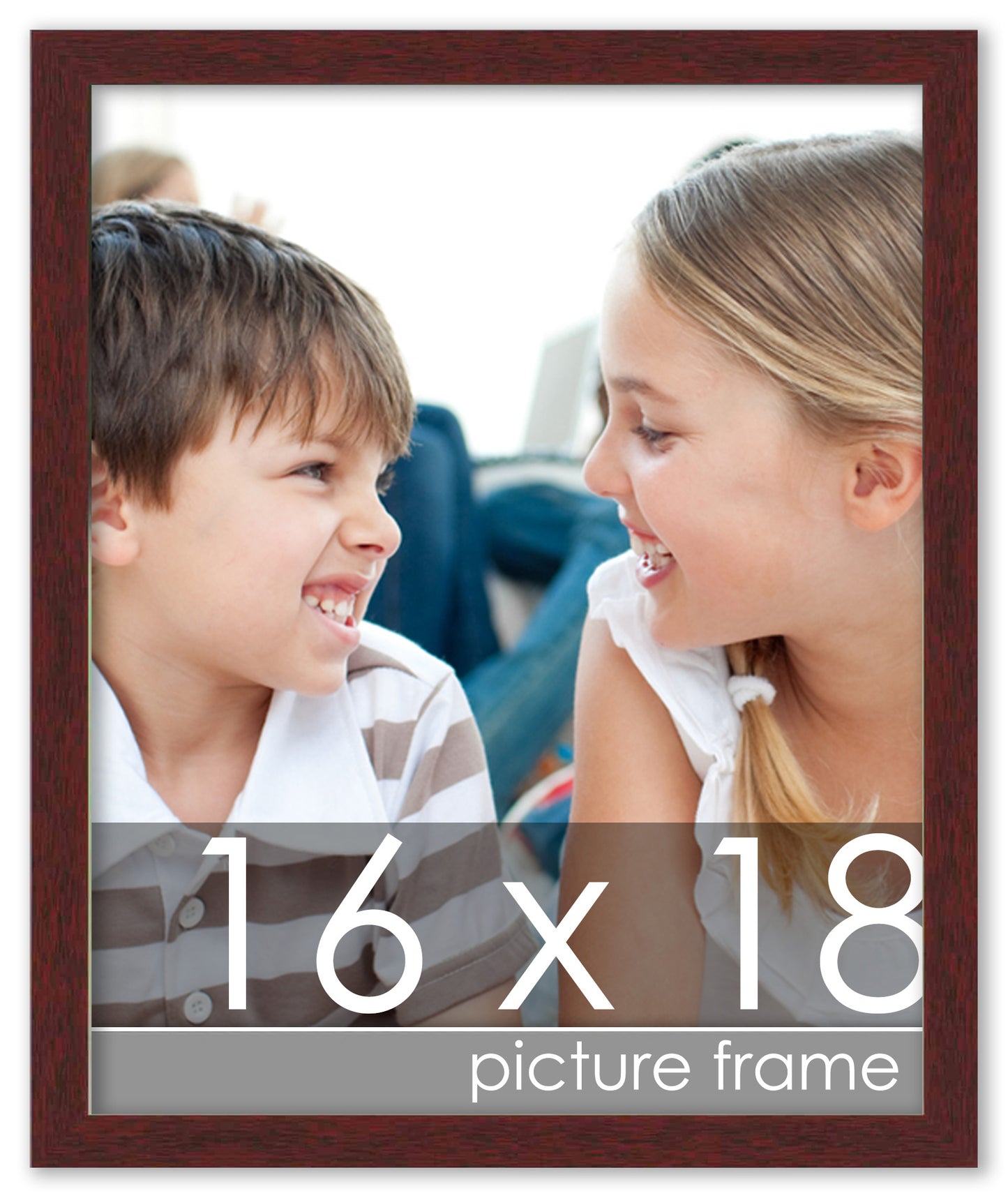 Traditional Mahogany Wood Picture Frame