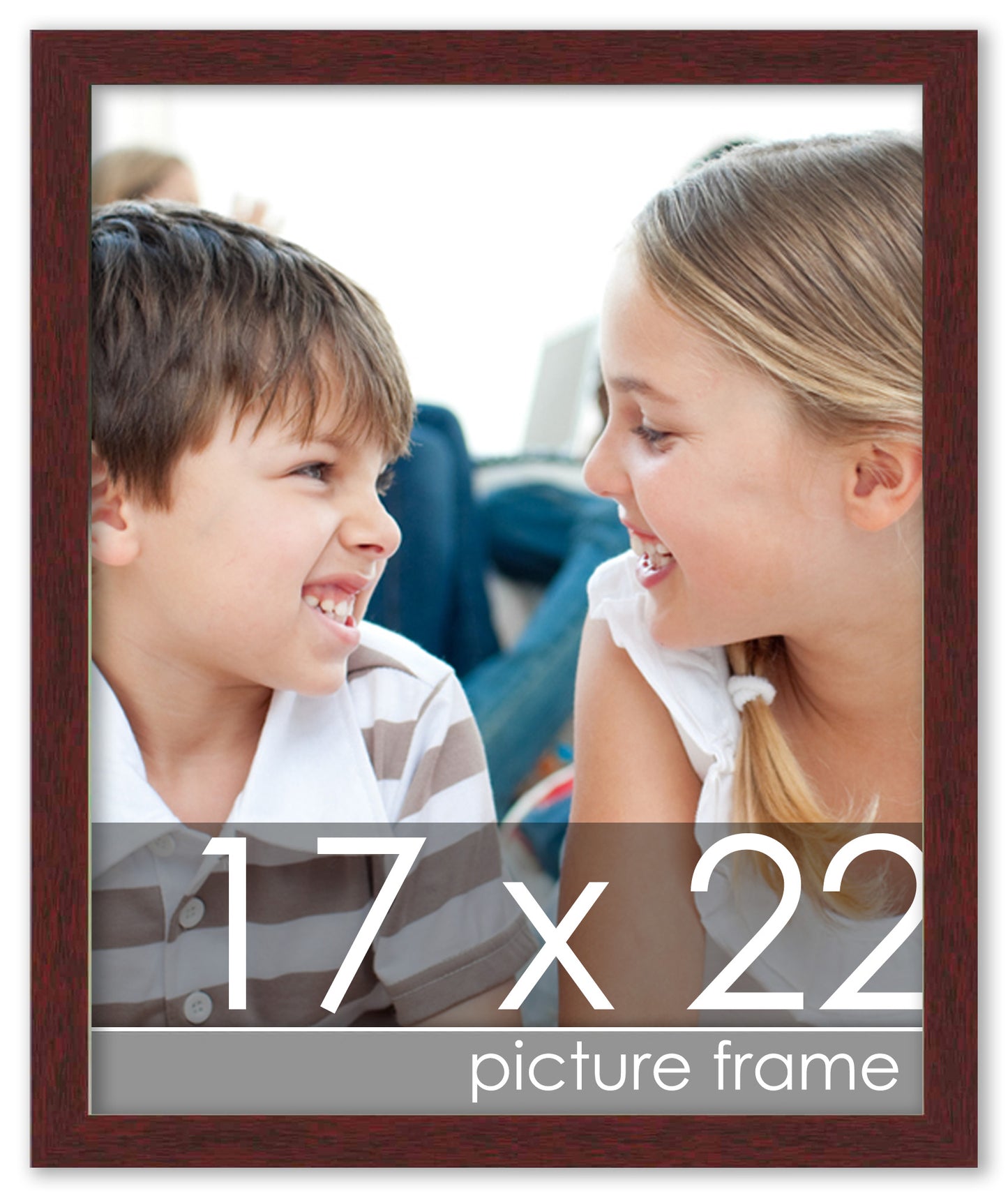 Traditional Mahogany Wood Picture Frame
